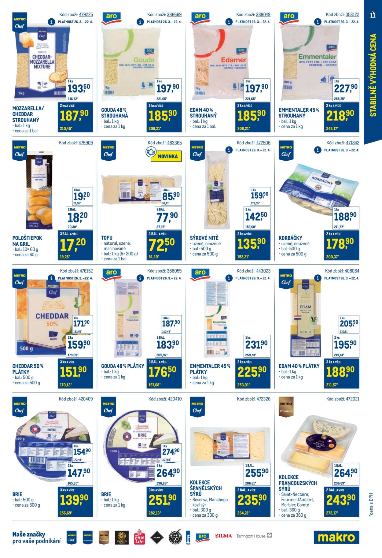 Leták MAKRO - 26. 3. 2025 - 20. 5. 2025. 