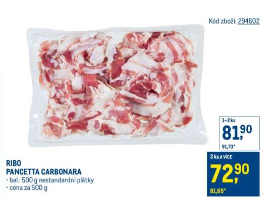 RIBO PANCETTA CARBONARA