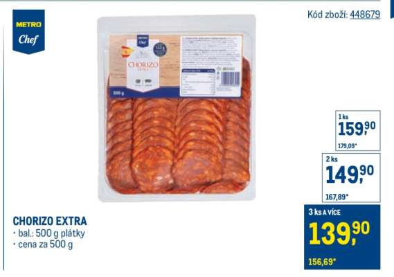 Chorizo extra