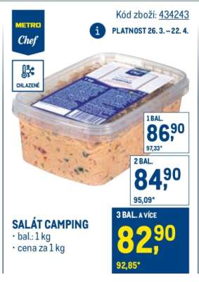 Salát Camping