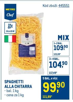 SPAGHETTI ALLA CHITARRA