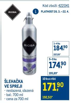 Šlehačka ve spreji