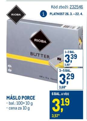 MÁSLO PORCE