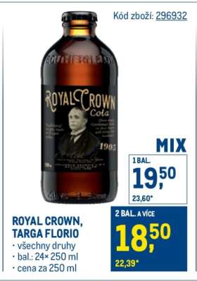 Royal Crown, Targa Florio