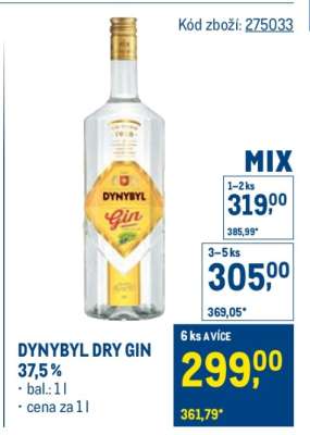 DYNYBYL DRY GIN