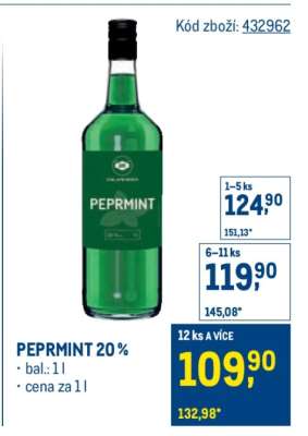 Peprmint 20%