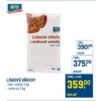 Lískové ořechy