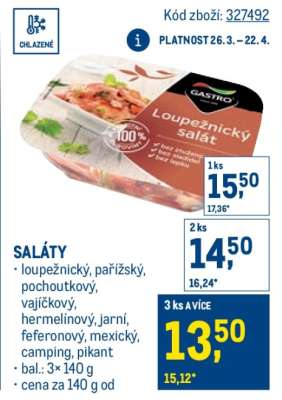 Loupežnický salát