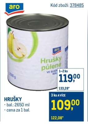 HRUŠKY