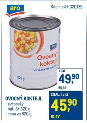 Ovocný koktejl