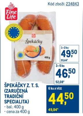 Špekáčky Z. T. S. (zaručená tradiční specialita)