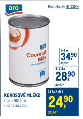 Kokosové mléko