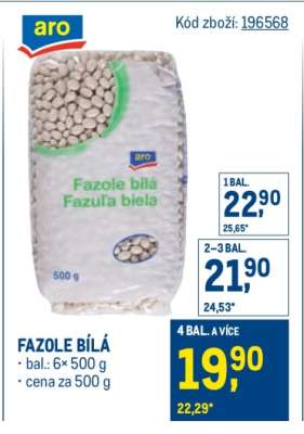 Fazole bílá