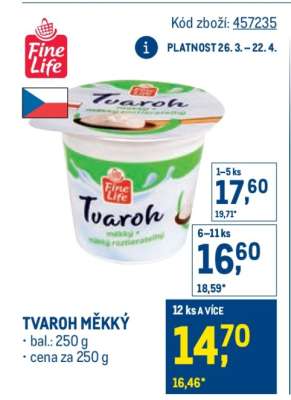 Tvaroh měkký