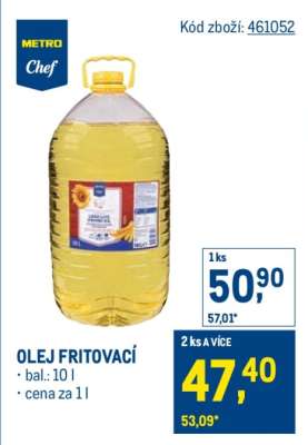 OLEJ FRITOVACÍ