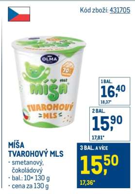 Míša Tvarohový mls