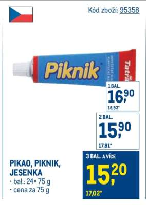PIKAO, PIKNIK, JESENKA