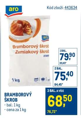 BRAMBOROVÝ ŠKROB