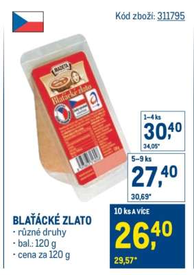 Blaťácké zlato
