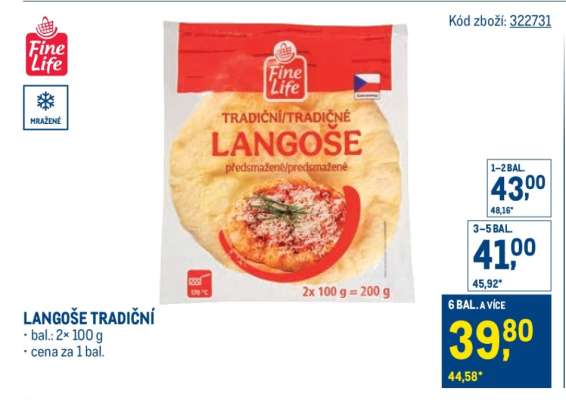 Langoše tradiční