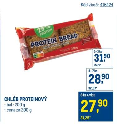 Chléb proteinový