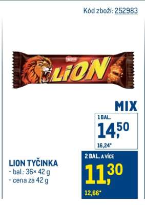 Lion tyčinka