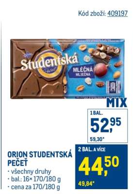 Orion Studentská pečeť