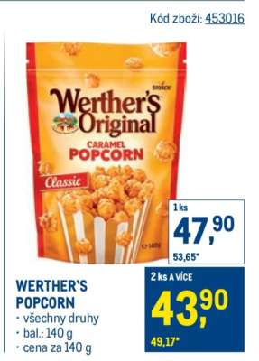 WERTHER‘S Popcorn