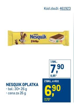 Nesquik Oplatka