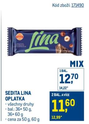 Sedita Lina oplatka