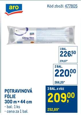 Potravinová folie
