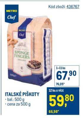 Italské piškoty