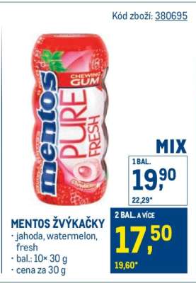 Mentos Žvýkačky