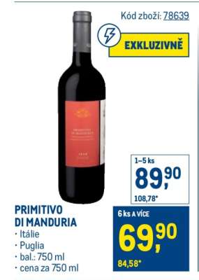 Primitivo di Manduria*