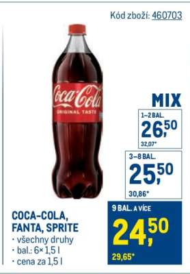 Coca-Cola, Fanta, Sprite