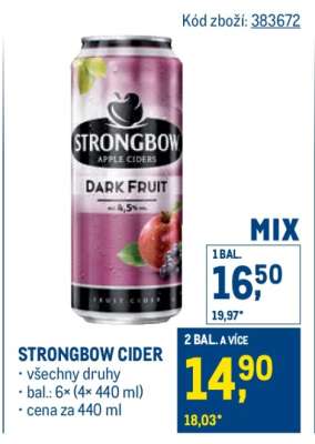 Strongbow cider