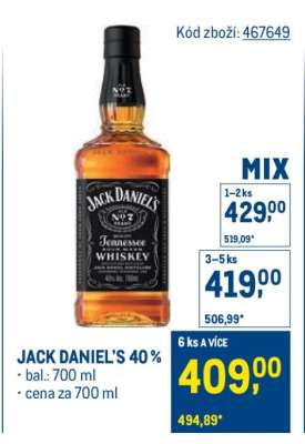 Jack Daniel’s 40