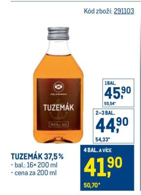 Tuzemák 37,5 %