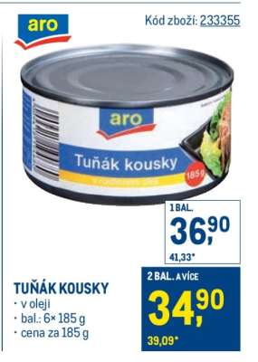 Tuňák kousky