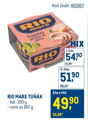 Rio Mare Tuňák