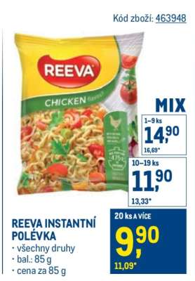 REEVA INSTANTNÍ POLÉVKA