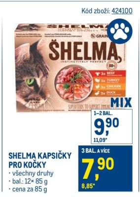 Shelma kapsičky pro kočky