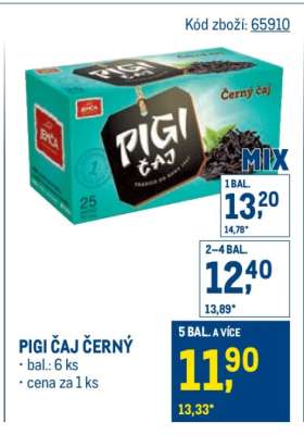 PIGI ČAJ ČERNÝ