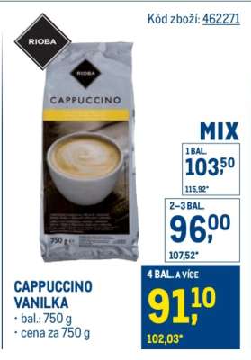 CAPPUCCINO VANILKA