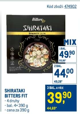 SHIRATAKI BITTERS FIT