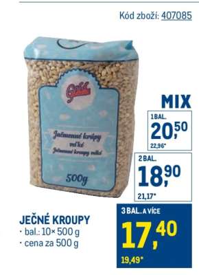 Ječné kroupy