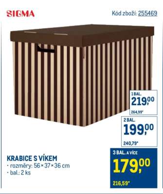 Krabice s víkem