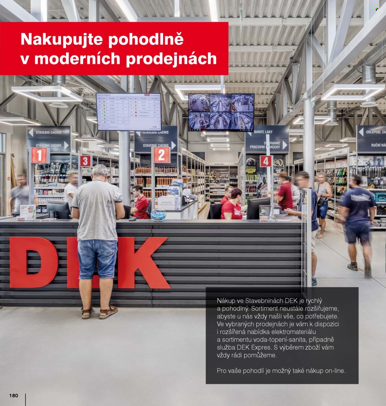 Leták DEK. 