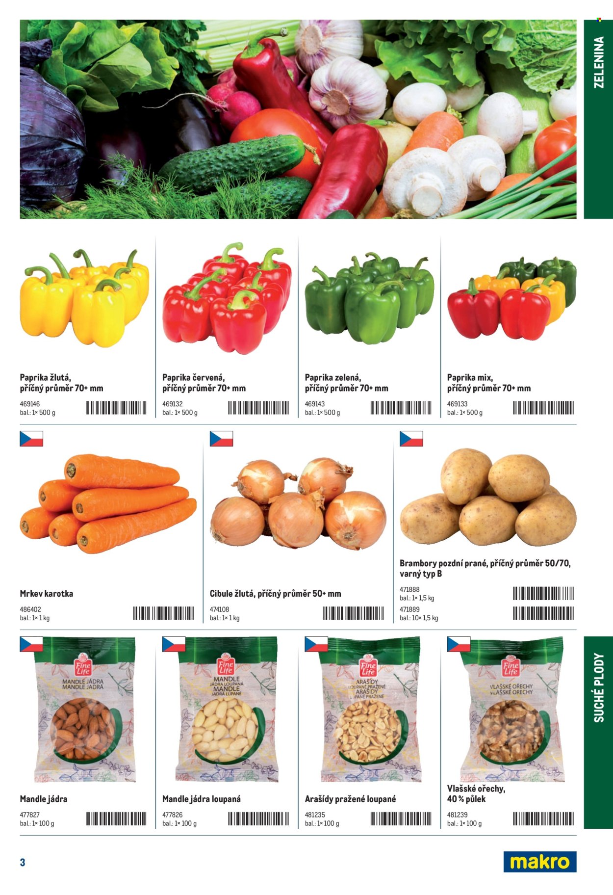 Leták MAKRO. 