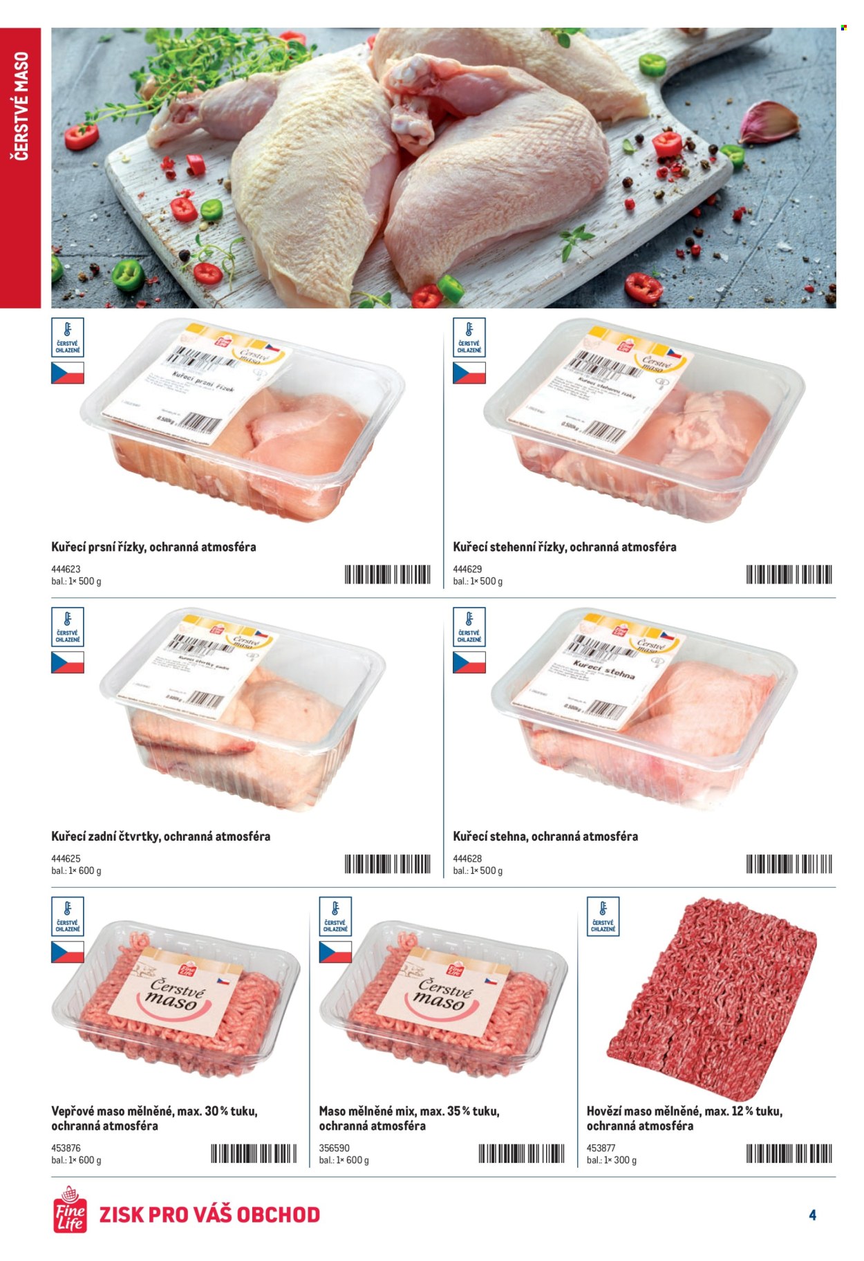 Leták MAKRO. 